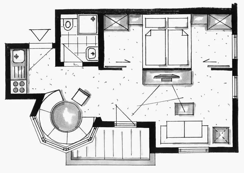 1 bedroom apartment VE — photo 3